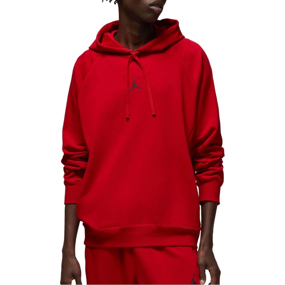 Jordan Men's Red Hoodie Sweater Large